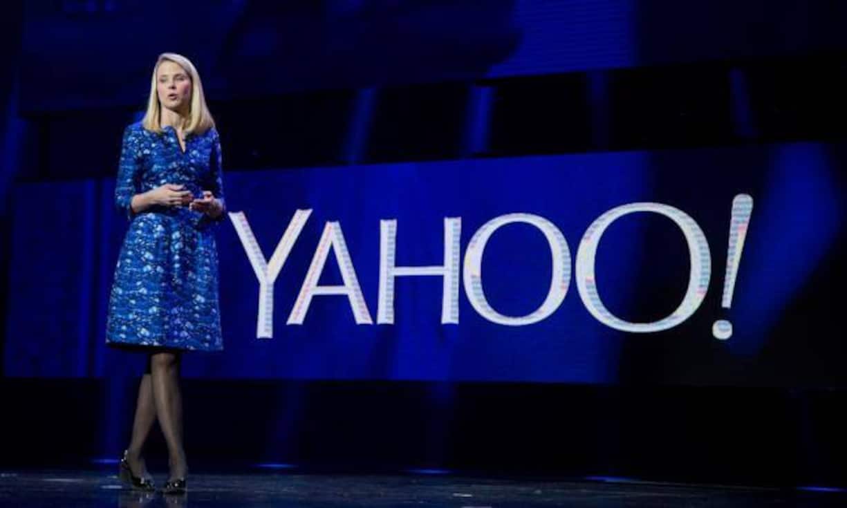 2012: Nachdem mehrere Top-Manager scheitern, holt sich Yahoo Google-Managerin Marissa Mayer an die Spitze. Sie will das Mediengeschäft ausbauen und wieder in die Websuche zurückkehren.
