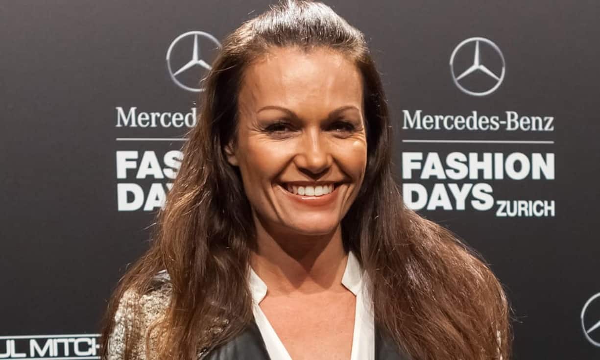 ... und schliesslich Karina Berger, ehemalige Miss-Schweiz und Model, zu sehen.