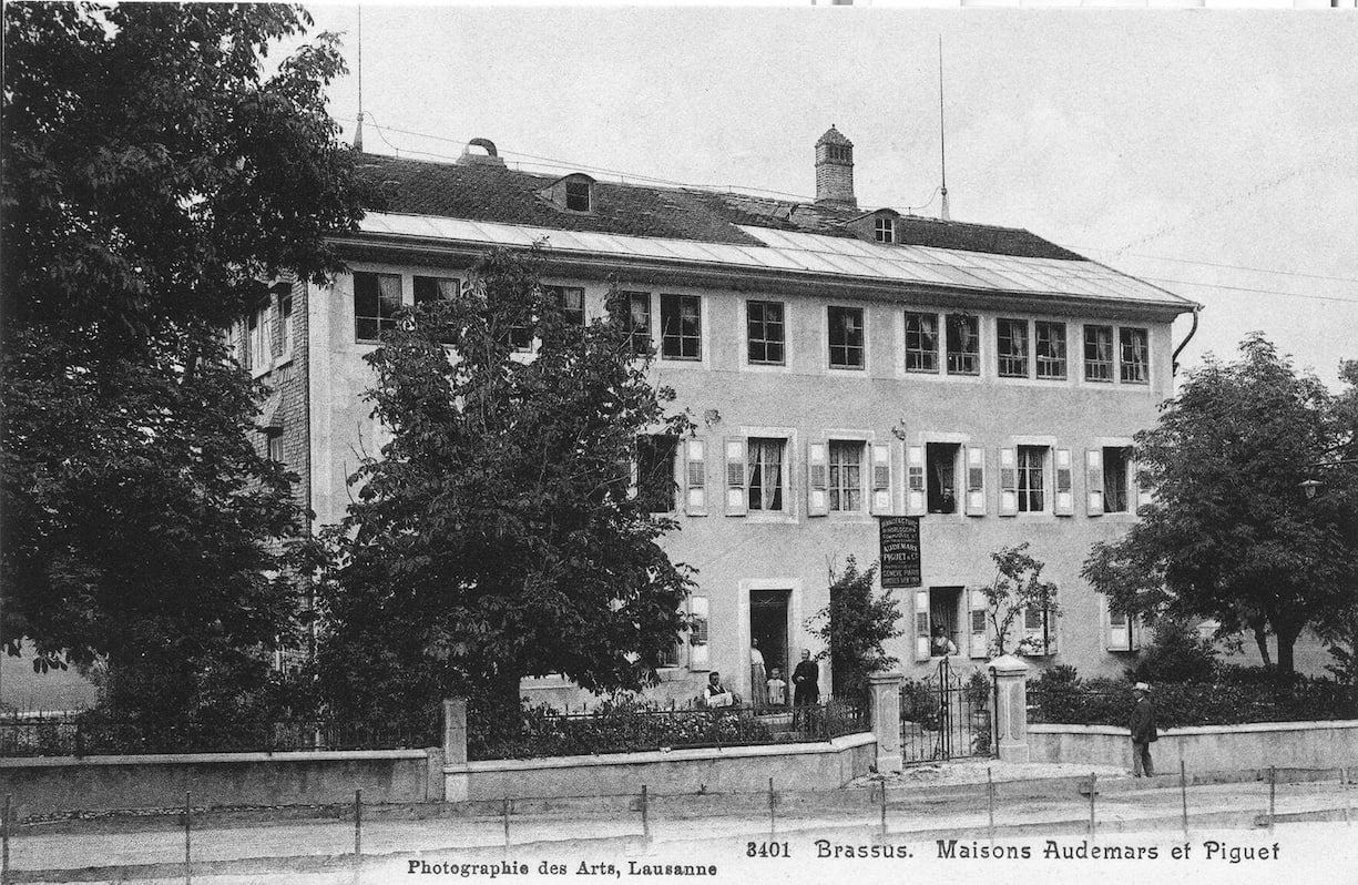 GESCHICHTSTRÄCHTIG 1875 wurde Audemars Piguet in Le Brassus im Vallée de Joux gegründet. Die Werkstatt wird heute zur Aufarbeitung alter Uhren genutzt.