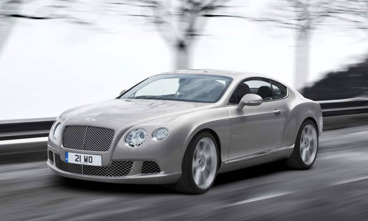 Auf Platz vier mit 151 verkauften der Bentley Continental GT. (Vorjahr 155)