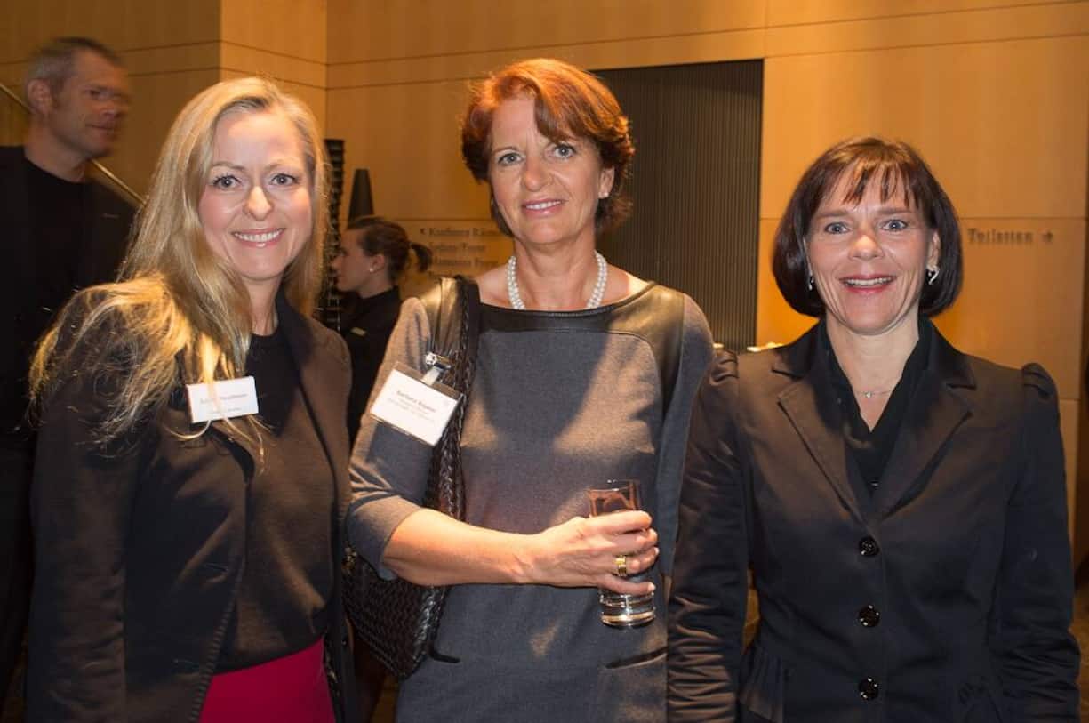 Sabine Hauptmann, Women in Business; Barbara Rigassi, Managing Partner, BHP Brugger und Partner AG; Claudia Moerker, Geschäftsleiterin Verband Swiss Export