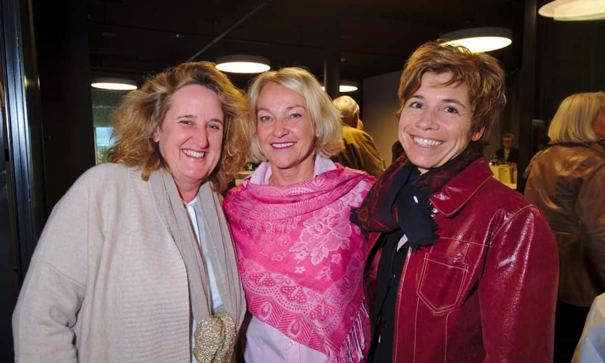 Beatrice Hanke-Mäder, Einrichtungsberaterin, Mäder Wohnkunst;
Karin Eggenberger, persönliche Assistentin von Jacky Gillmann, Losinger Marazzi AG;
Daniela Stöckli, Geschäftsleiterin, Wilhelm AG