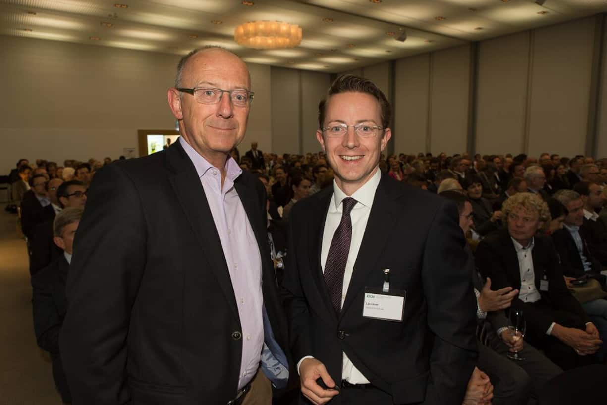 Hans Ziegler, VRP, Charles Vögele Holding AG; Lars Hanf, Marketingleiter CS