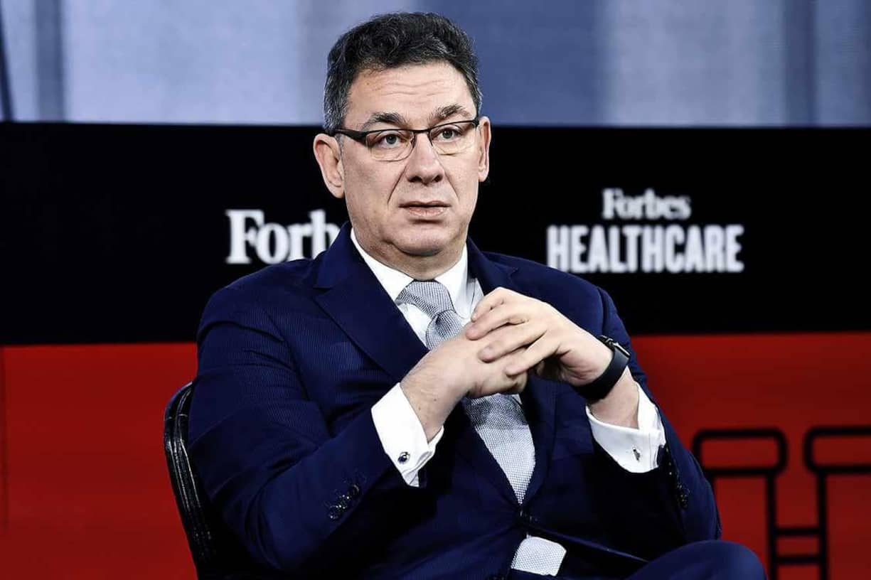 NEW YORK, NEW YORK - DECEMBER 05: CEO of Pfizer Inc. Albert Bourla, DVM, Ph.D. attends 2019 Forbes Healthcare Summit at the Jazz at Lincoln Center on December 05, 2019 in New York City. (Photo by Steven Ferdman/Getty Images)