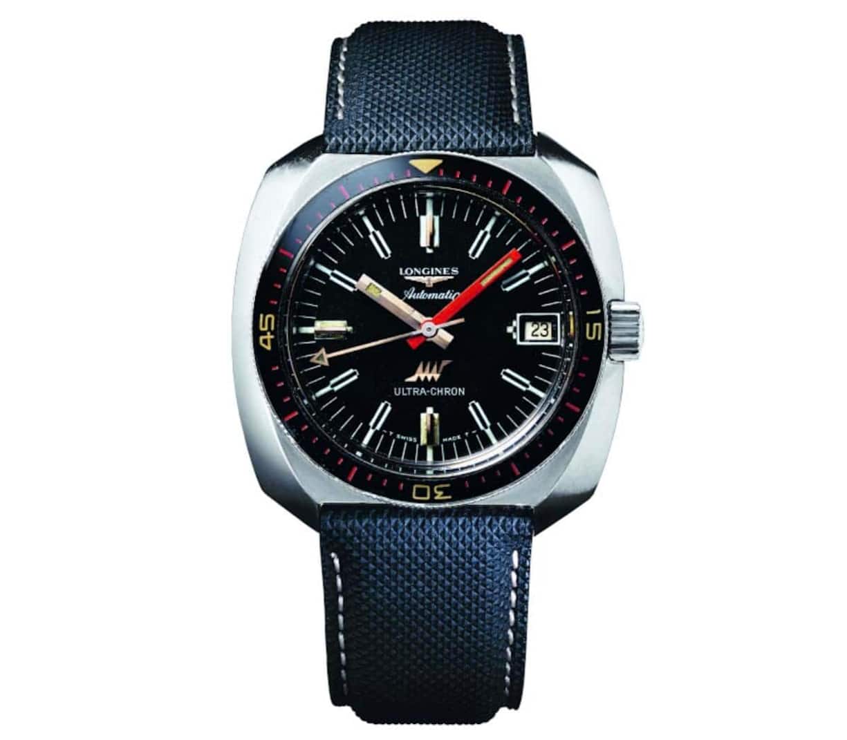 Longines: Ultra-Chron Diver von 1968.