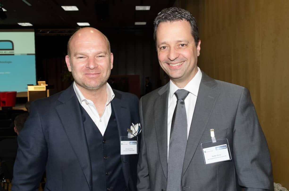 Christian Gries, Gries Deco Company GmbH; Stefan Gross, Direktor Zentrum Glatt AG