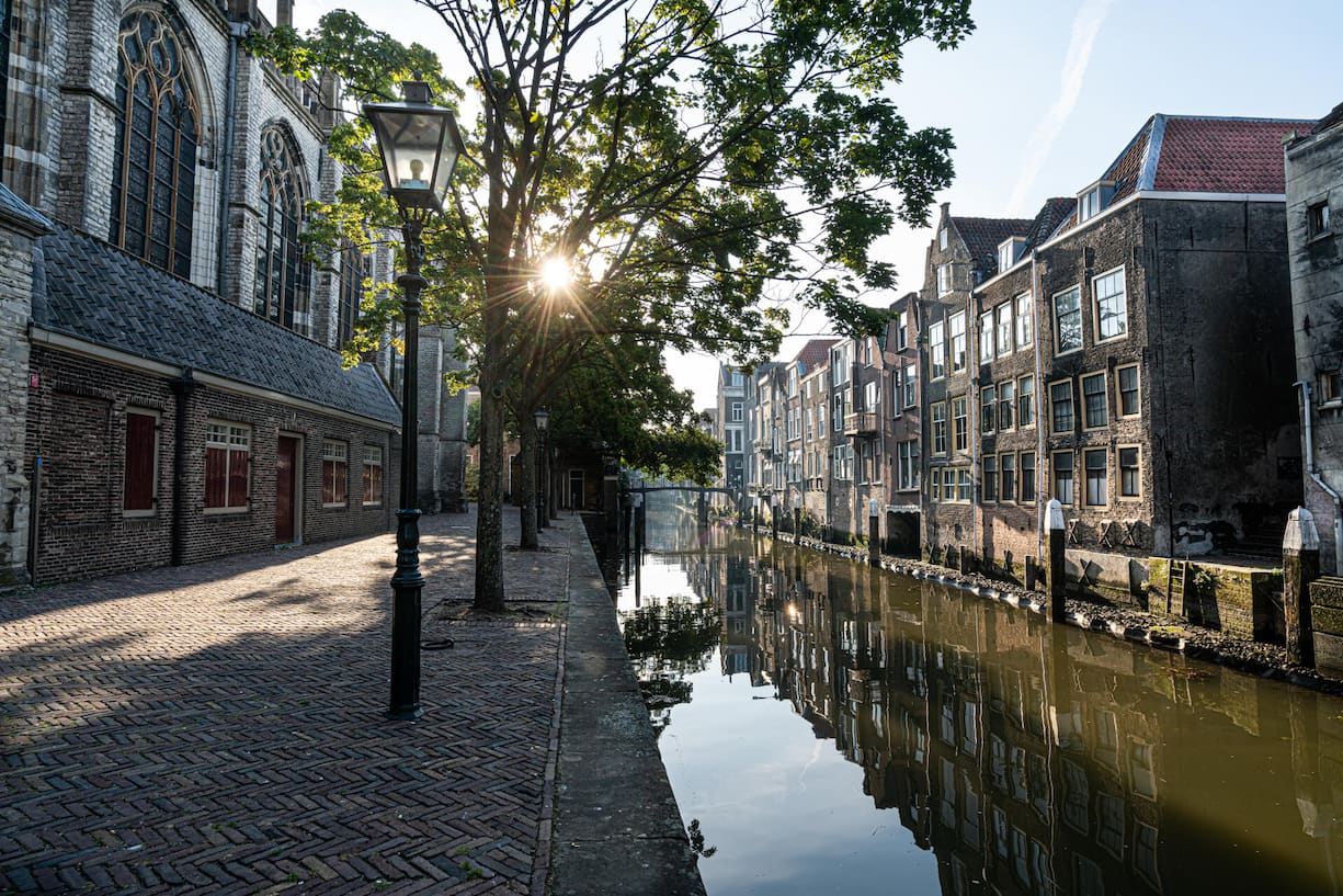 Viele Grachten, weniger Touristen: Dordrecht.