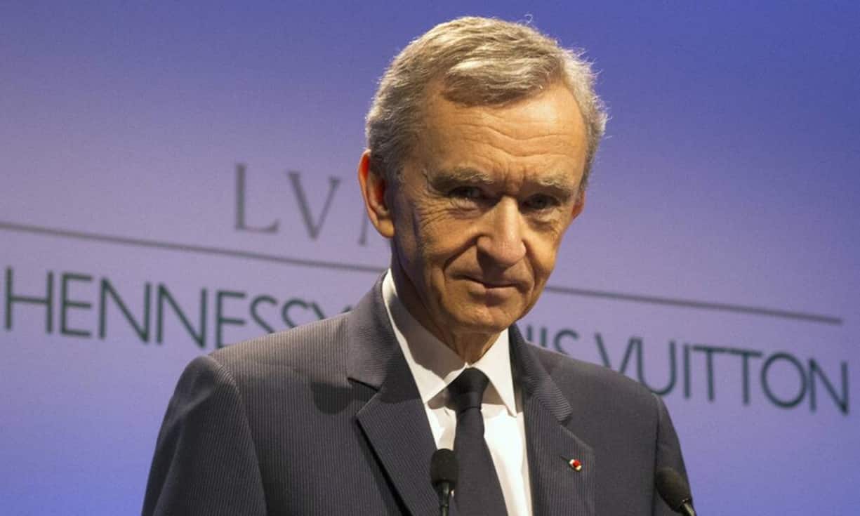Platz 2: Bernard Arnault
CEO der Luxusmarke LVMH