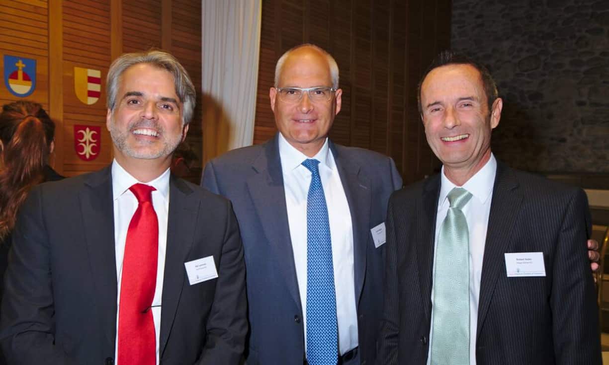 Nik Lazanas, Chairman, Arclif Group AG;
Frank Mosler, Member Advisory Council, Arclir Group AG;
Robert Suter, CEO, Villiger Söhne AG