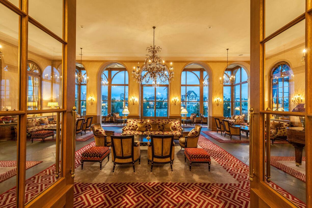 Platz 4 (Vorjahr: 3): Les Trois Rois, Basel