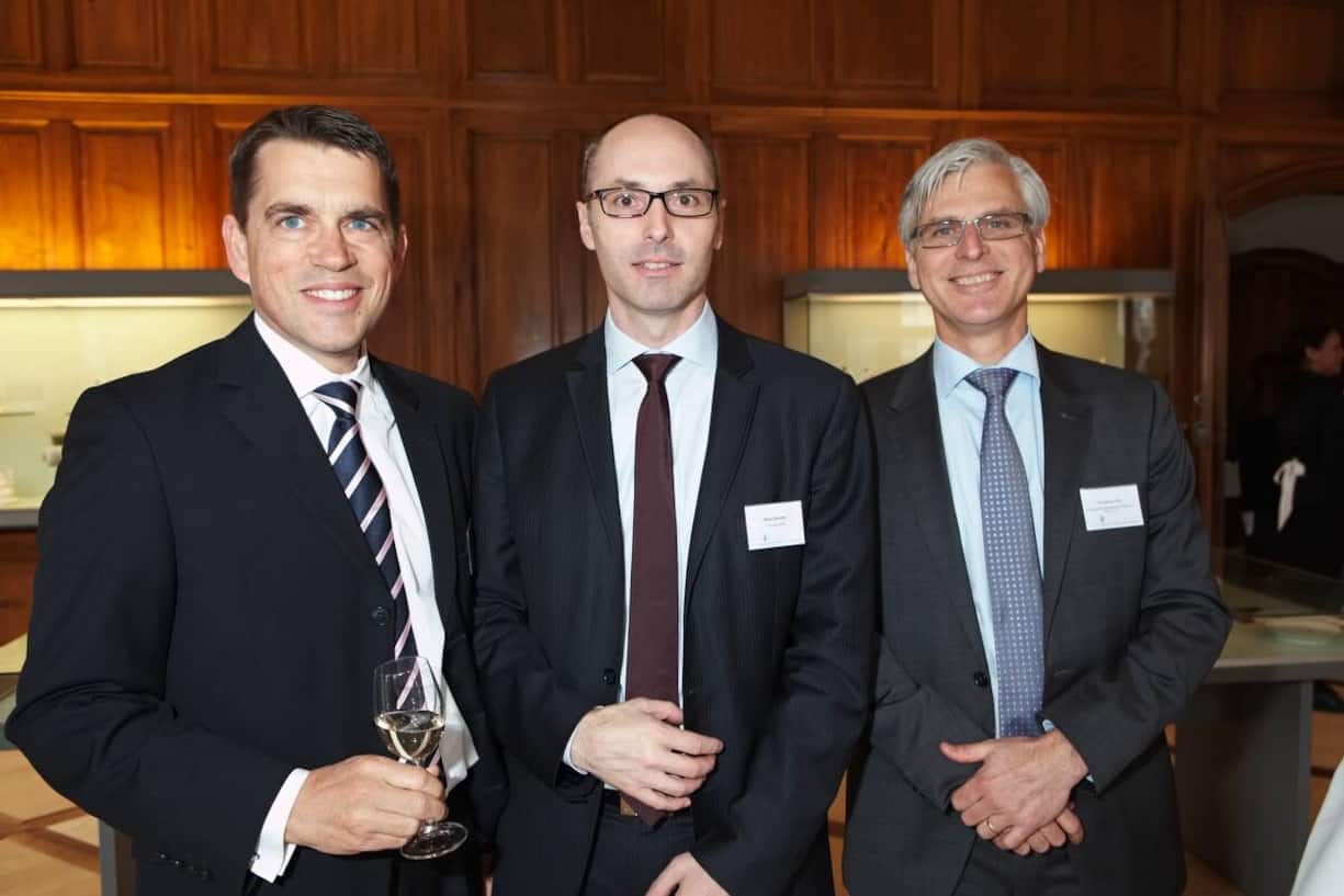 Bryan DeBlanc, Partner, KPMG AG; Reto Stauffer, CEO, Consulas GmbH; Christian Vils, Engineering Management Selection E.M.S., Zürich
