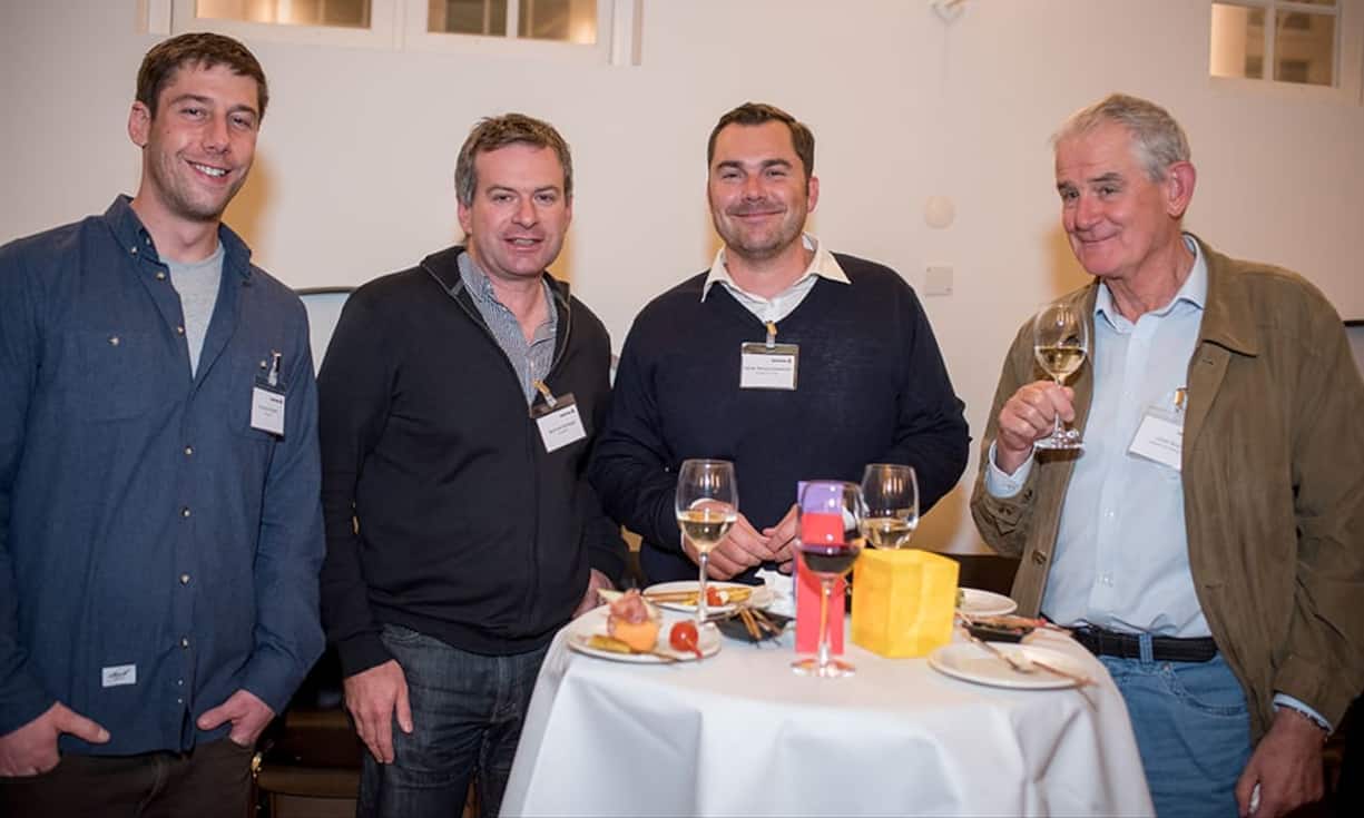 Impressionen von der Podiumsdiskussion «Rendez-vous Helvetia»v.l. Dominic Farner, Fornax AG | Bernhard Schlegel, Fornax AG | Adrian Neuenschwander, Energiewirt GmbH