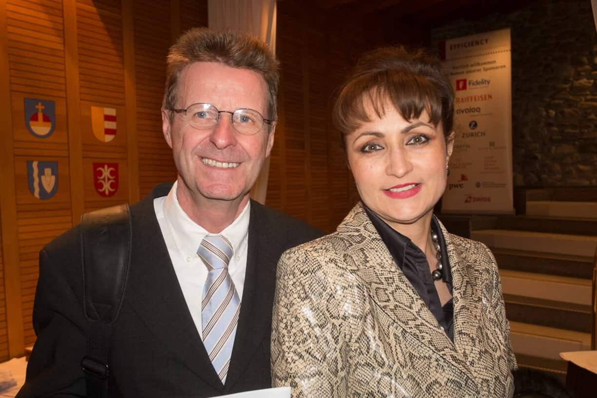 Peter E. Brunner, Inhaber, Dr. Peter E. Brunner Rechtsanwalt; Régine Giroud, Geschäftsinhaberin Régine Giroud AG Juwelen