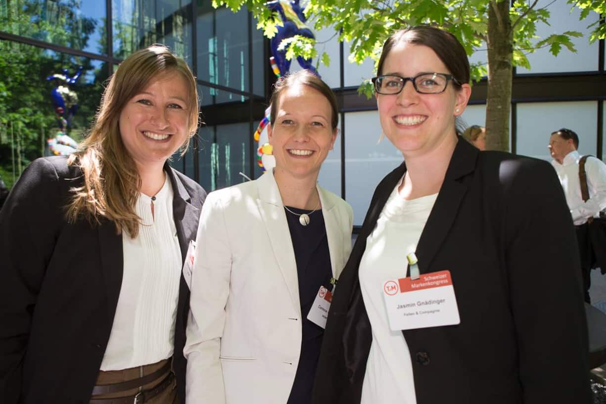Katja Nadelstumpf, WEMF; Corinne Gurtner, WEMF; Jasmin Gnädinger, Felten & Compagnie