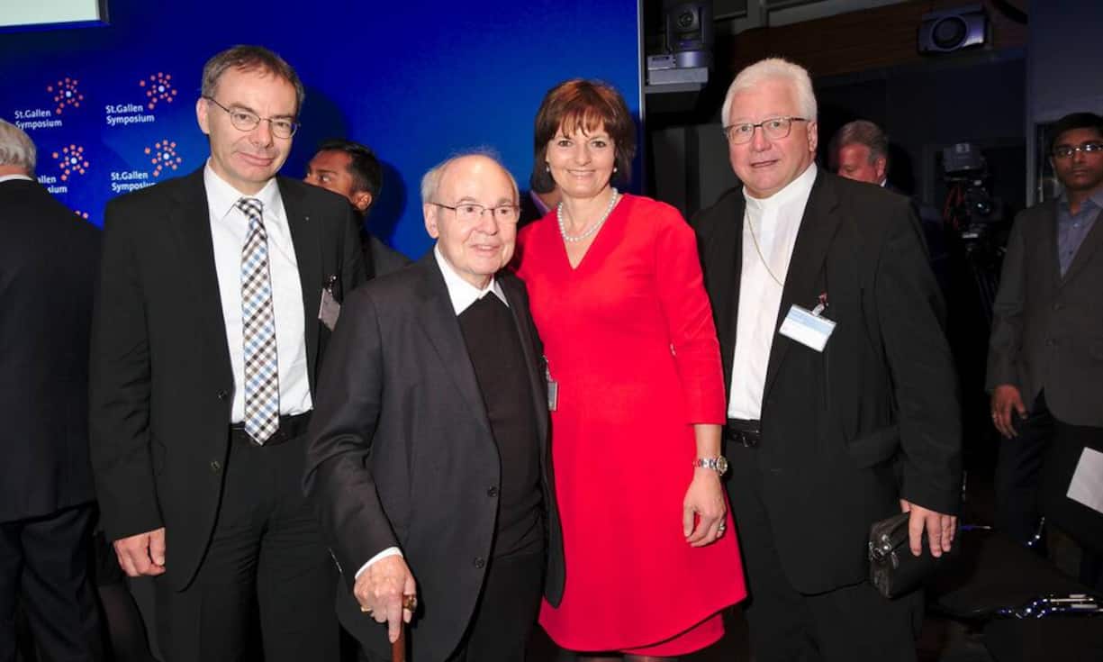 Thomas Bieger, Rektor, Universität St. Gallen;
Ivo Fürer, ehemaliger Bischof von St. Gallen;
Ruth Metzler-Arnold, Präsidentin, Switzerland Global Enterprise;
Markus Büchel, Bischof von St. Gallen