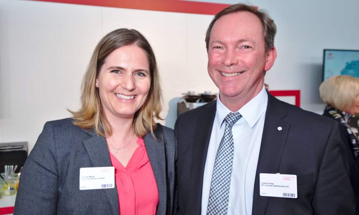 Yvonne Miglar, Finance Business Partner, Gutor Electronic LLC;
Hubert Hosp, Managing Director, AF-Consult Switzerland Ltd.