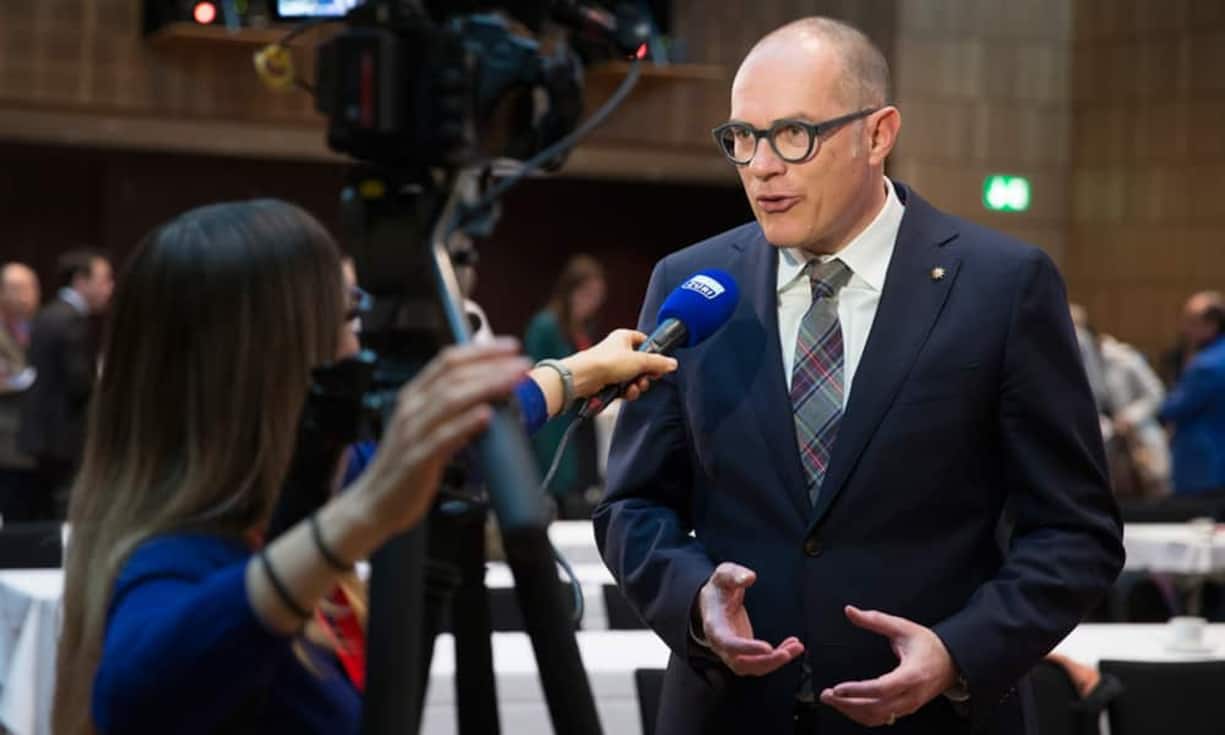 …der Direktor von Schweiz Tourismus, Jürg Schmid…