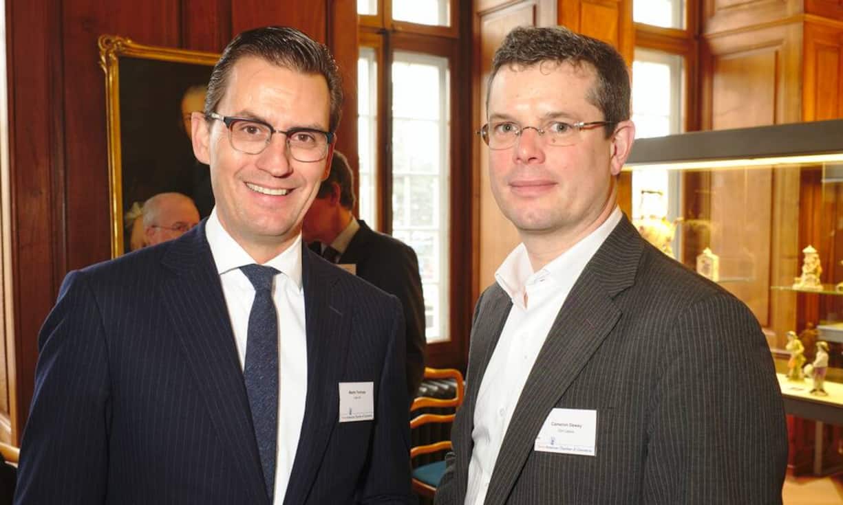 Martin Tschopp, COO Switzerland, UBS AG;
Cameron Dewey, Founding Partner, IDH Capital