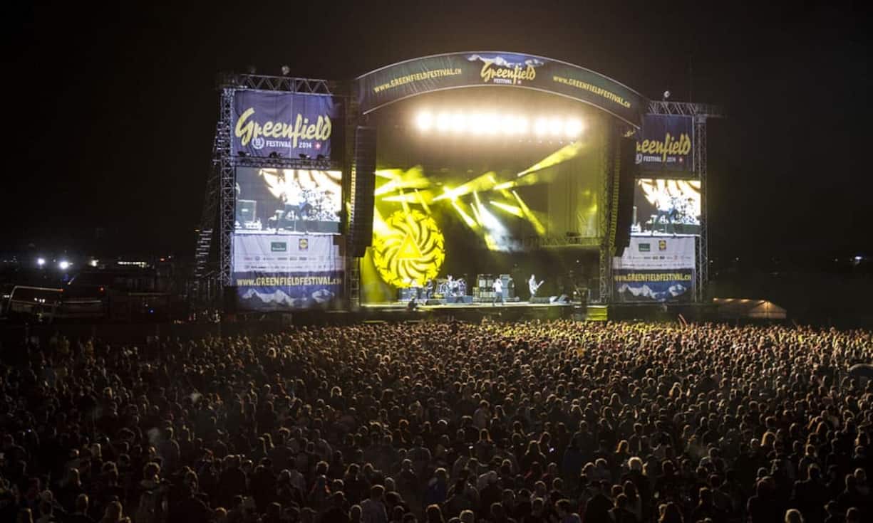 4. Greenfield, Interlaken 25'000 Zuschauer pro Tag