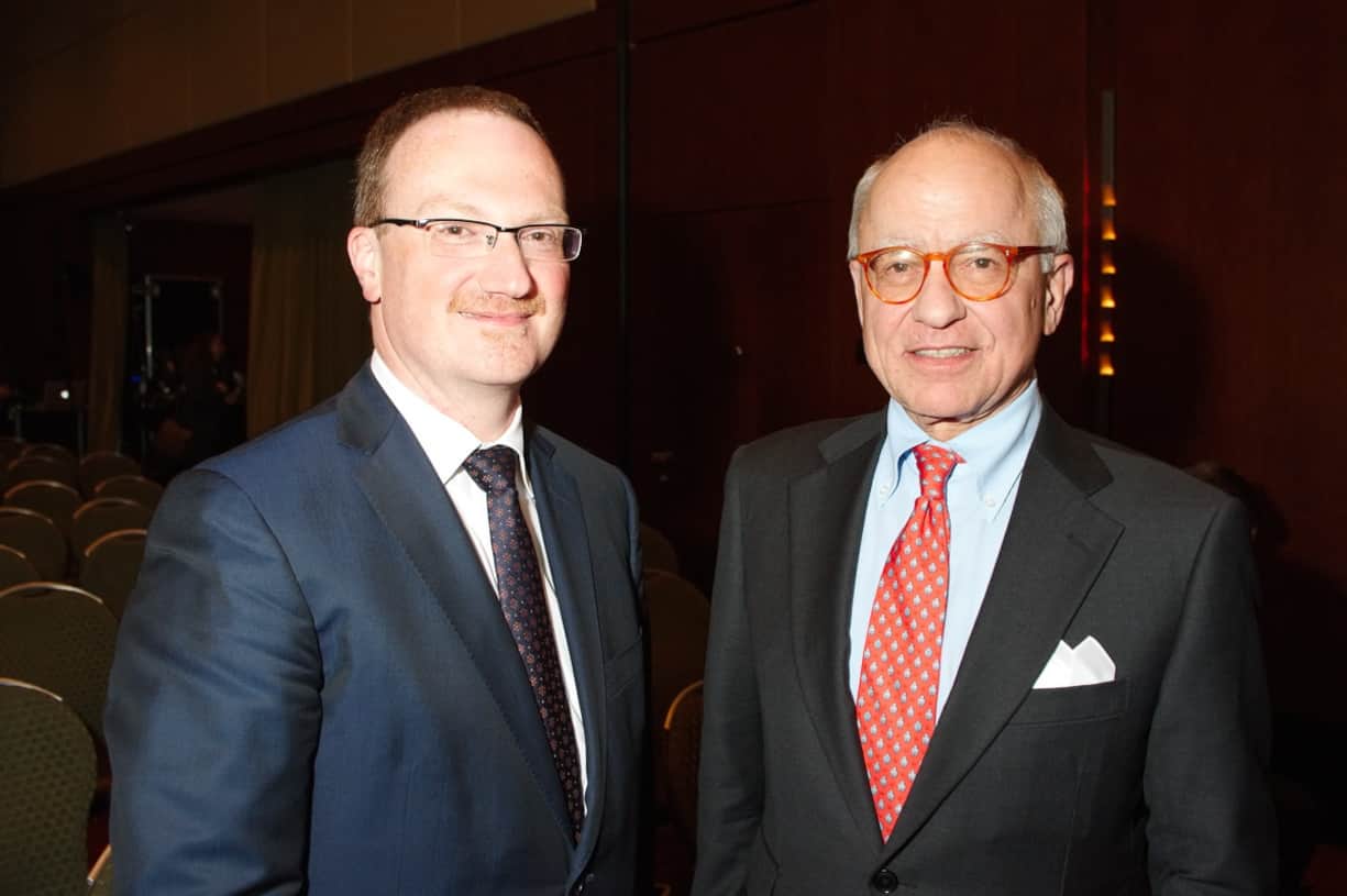 Keynote-Referenten: Lars P. Feld, Professor für Wirtschaftspolitik und Ordnungsökonomik an der Albert-Ludwigs-Universität in Freiburg; Michael Pieper, Präsident & CEO, Artemis Group