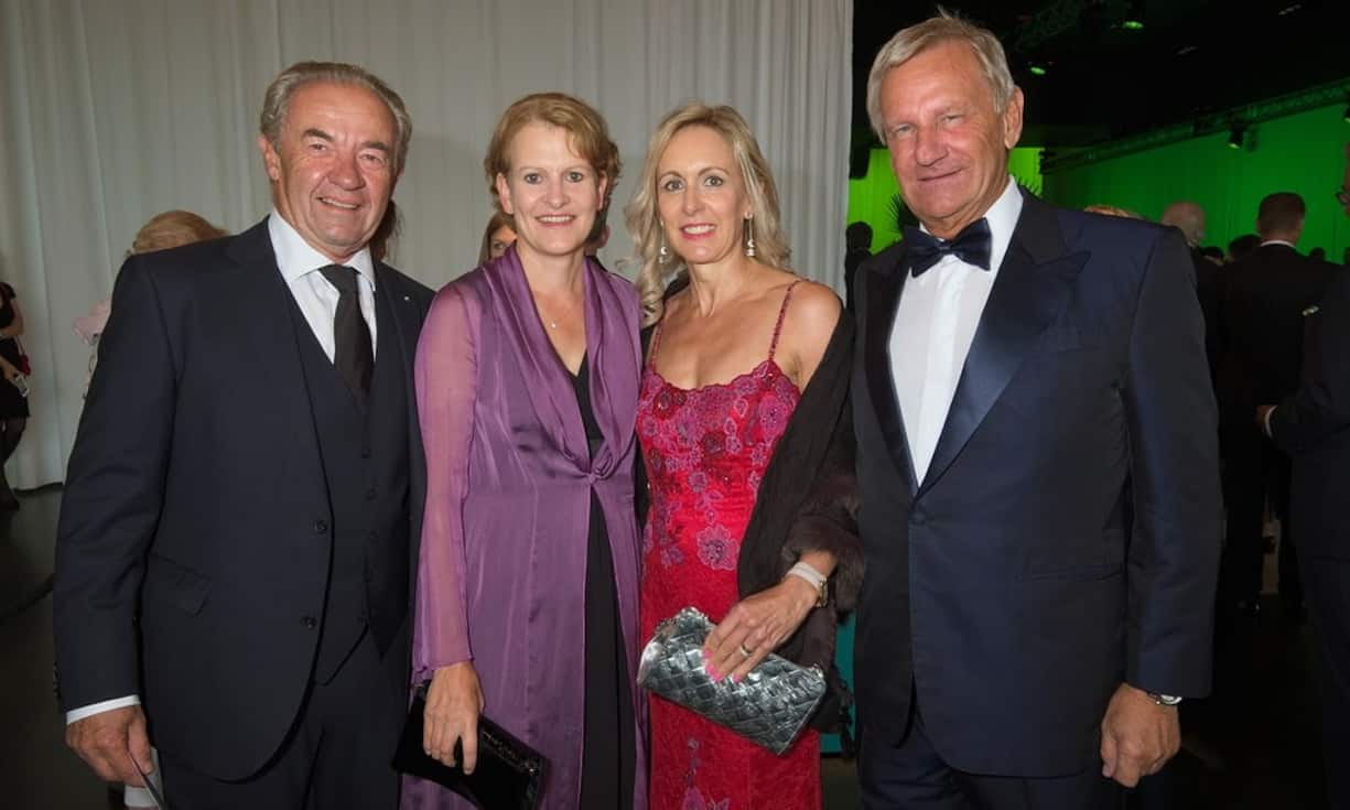 Jürg Lienert, Selektion von Fach- und Führungskräften;
Rosmarie Lienert;
Katrina Egli;
Guido Egli, VRP Mövenpick Foods & Grand Casino Luzern AG