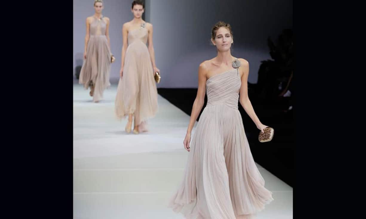 Giorgio Armani Women's Spring-Summer 2015 Collection Bilder: Keystone