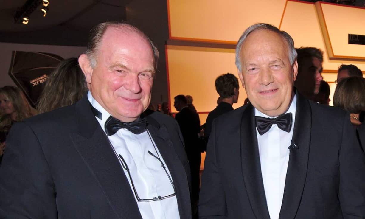 Walter Kielholz, VRP, Swiss Re;
Johann-Niklaus Schneider-Ammann, Bundesrat