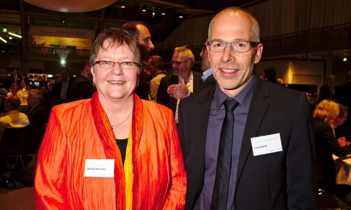 Daniela Bomatter, Geschäftsführerin, EnergieSchweiz
Jörg Sigrist, Geschäftsführer, Umweltarena