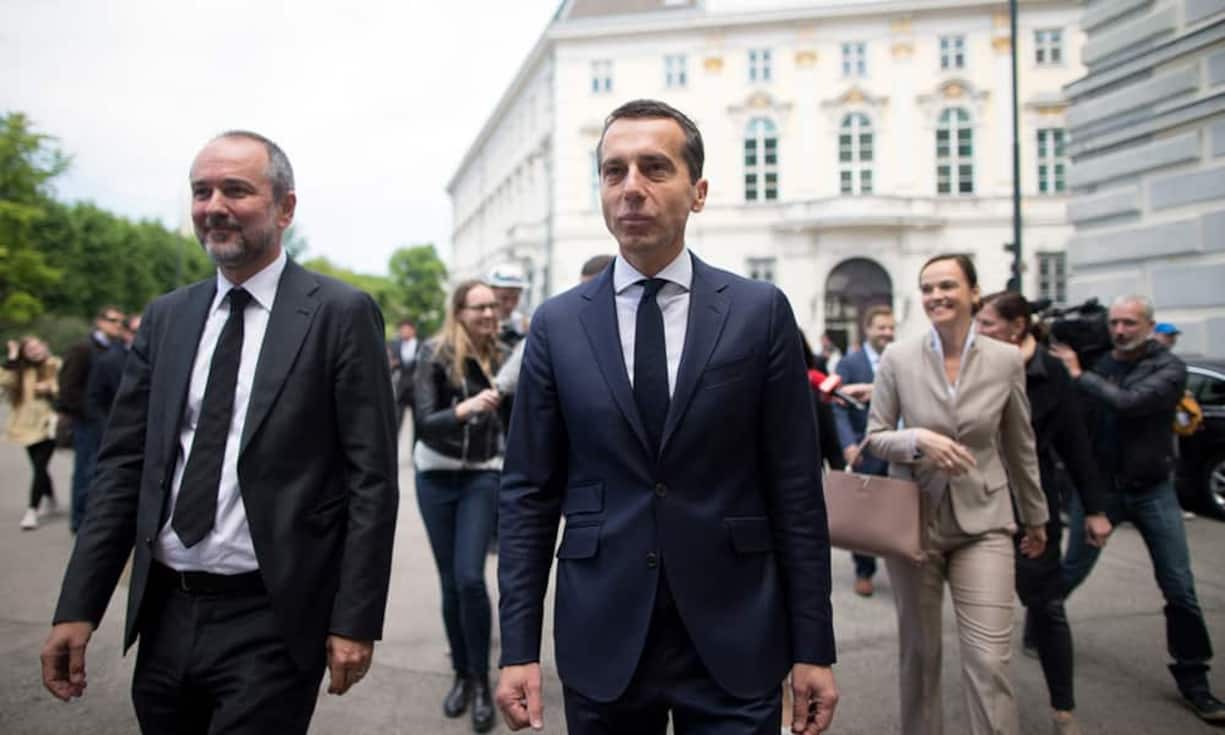 …Österreichs neuer Bundeskanzler Christian Kern…