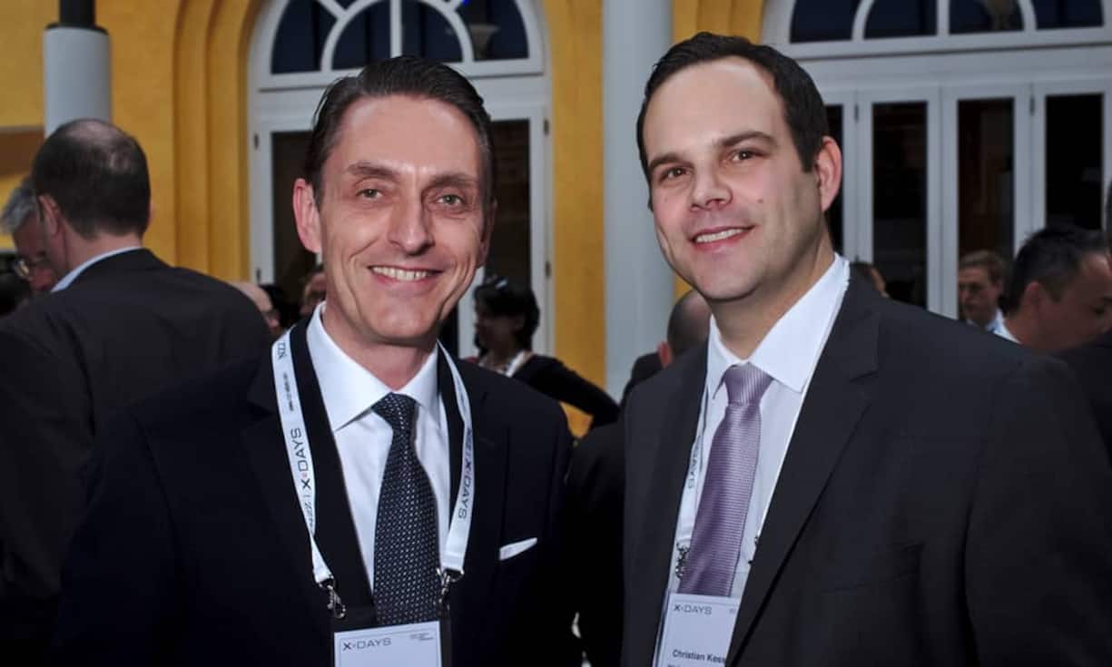 Urs Bleisch, CEO, Funk Insurance Brokers AG;
Christian Kessler, Mitglied der Geschäftsleitung, Kessler & Co. AG (v.l.n.r.)