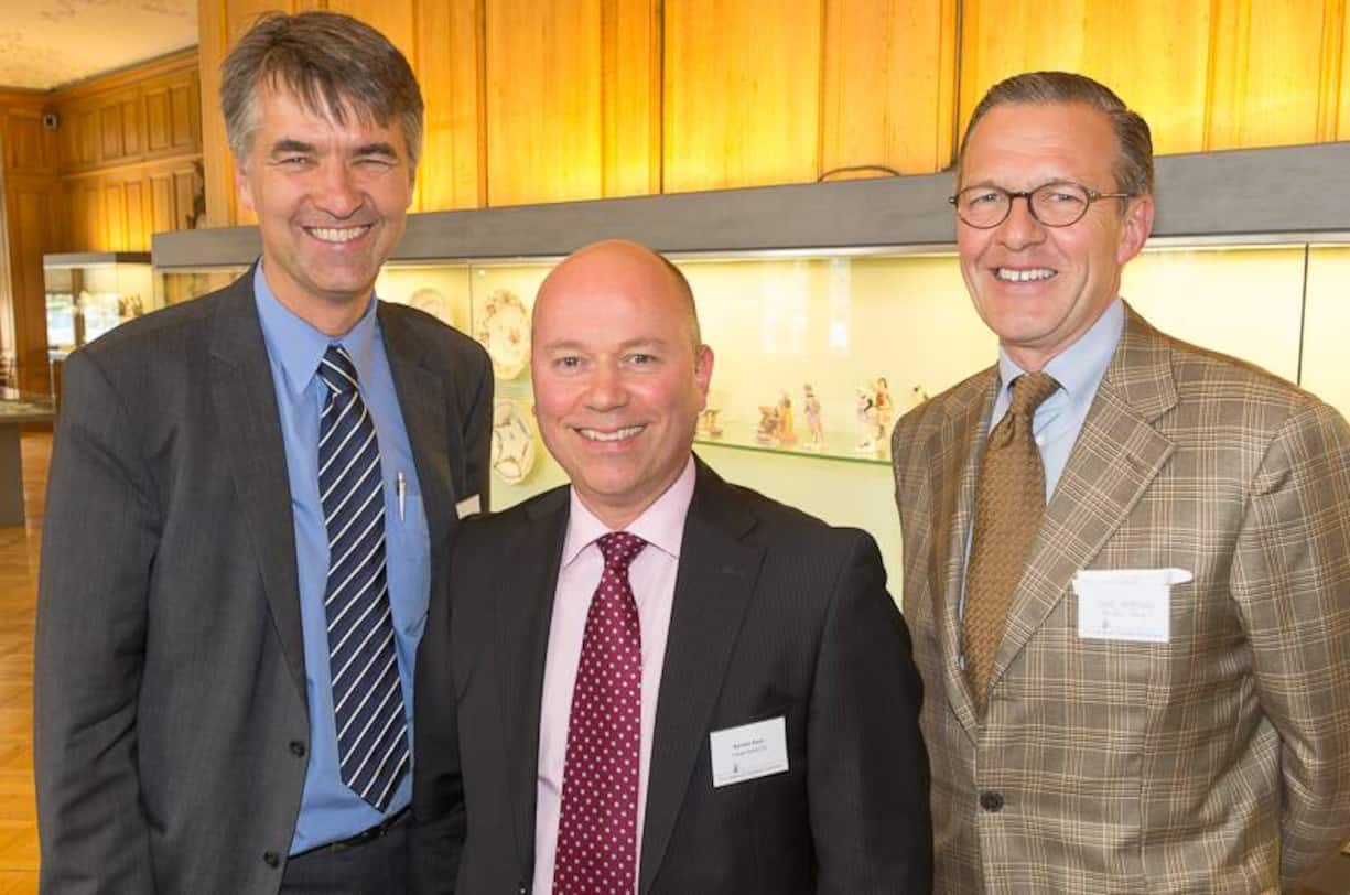 Alec von Graffenried, Nationalrat, Director Sustainability Losinger Marazzi SA; Sennen Kauz, Director Losinger Marazzi SA; Willi Helbling, Stanton Chase