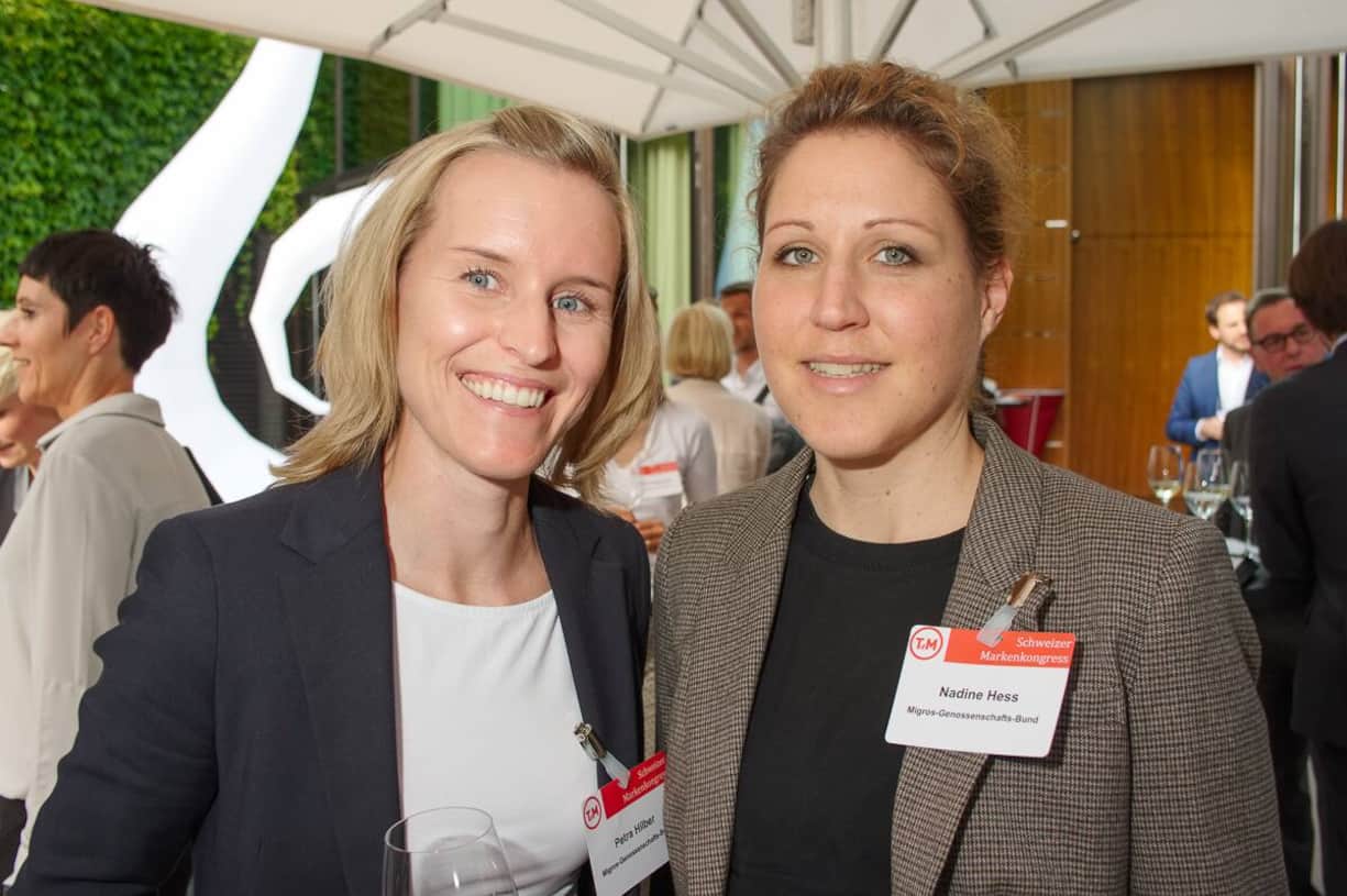 Petra Hilber, Migros-Genossenschafts-Bund; Nadine Hess, Migros-Genossenschafts-Bund.