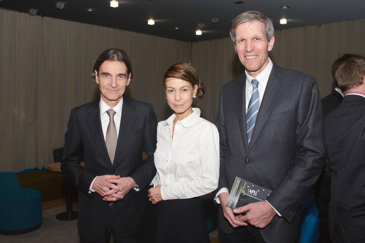 Thomas Knecht, Gründer "venture" & VRP Knecht Holding; Danielle Lanz Knecht; Calvin Grieder Bühler AG