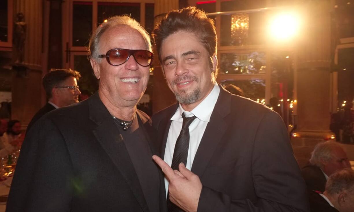 Peter Fonda, easy rider; Benicio del Toro, Oscar-Preisträger