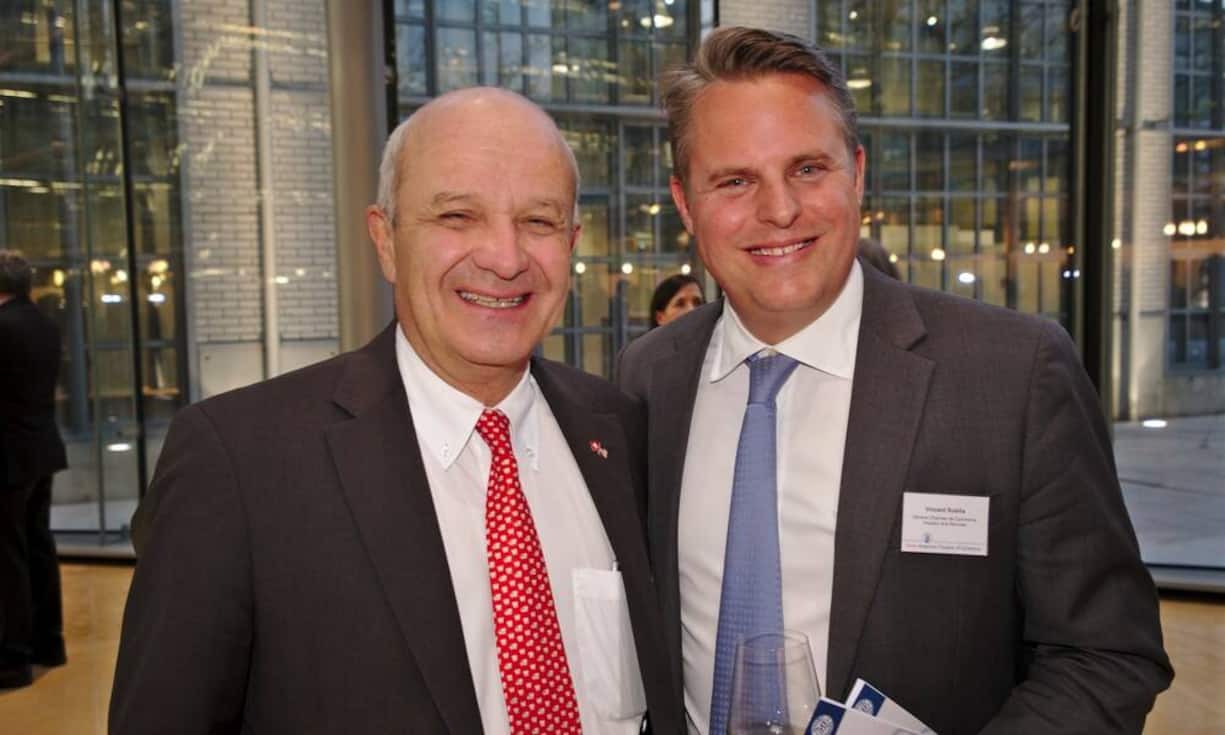 Martin Naville, CEO, AMCHAM;
Vincent Subilia, Head of International Affairs, Geneva Chamber of Commerce, Industry and Services