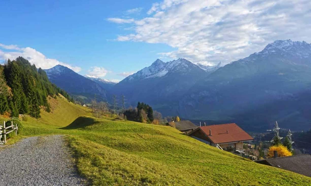 Eine grosszügige Sonnenterrasse mit Steinofen lädt besonders an den sonnigen Tagen zum verweilen ein.