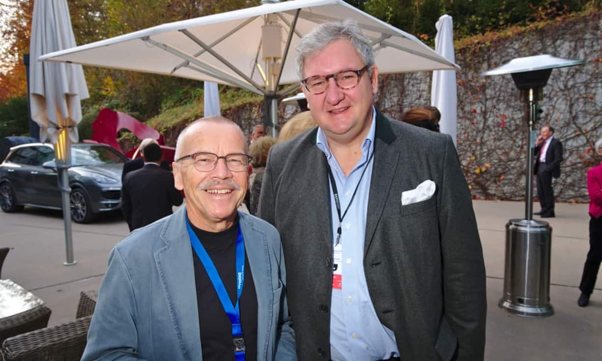 Peter Brader, Architekt, Atelier a2b;
Richard Hauser, Gründer & Geschäftsführer, Kitzbühel Country-Club GmbH