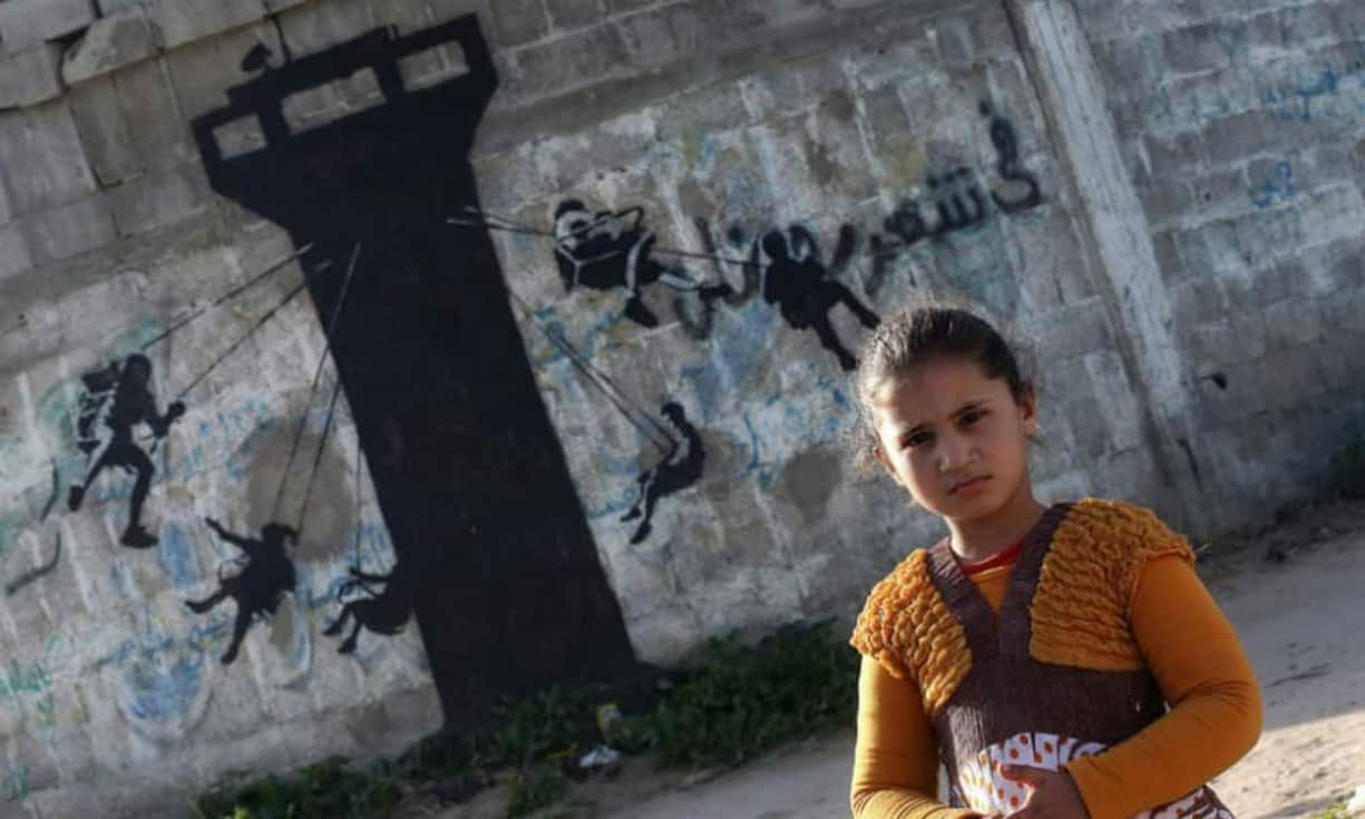 Selbst im Gazastreifen ist seine Kunst zu bewundern. Keystone