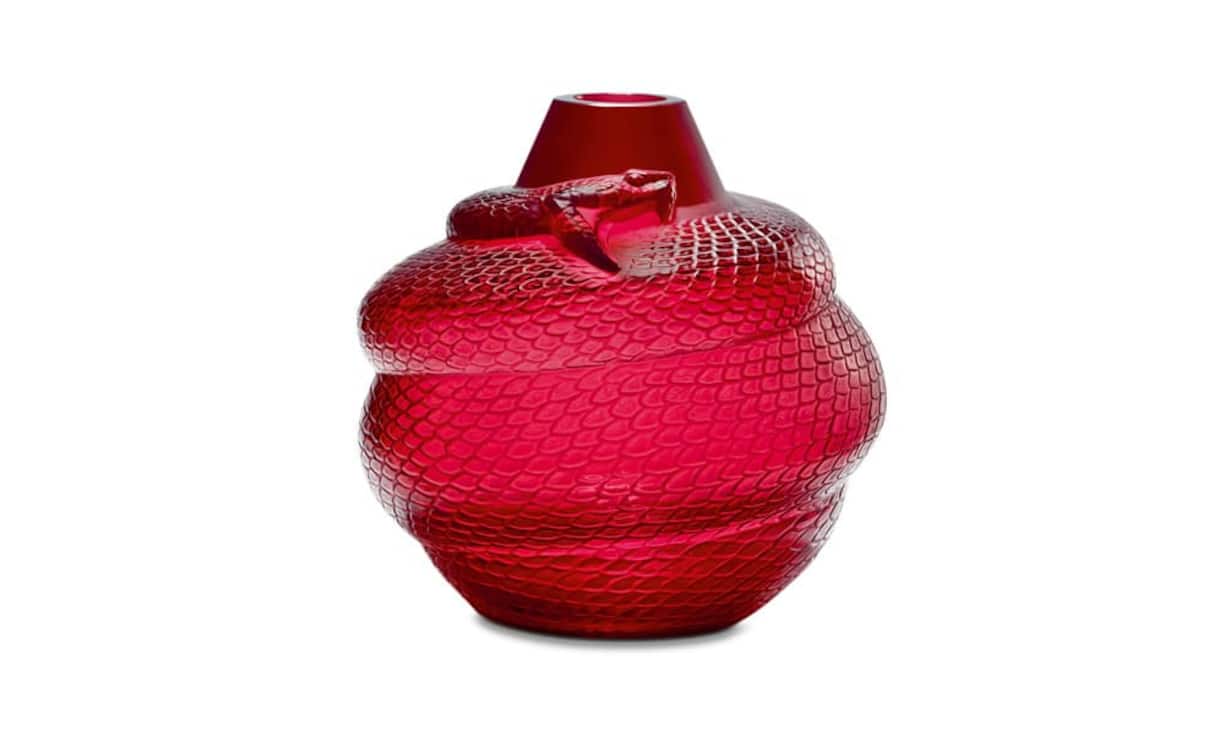 Lalique: Vase «Serpent». 6200 Franken.