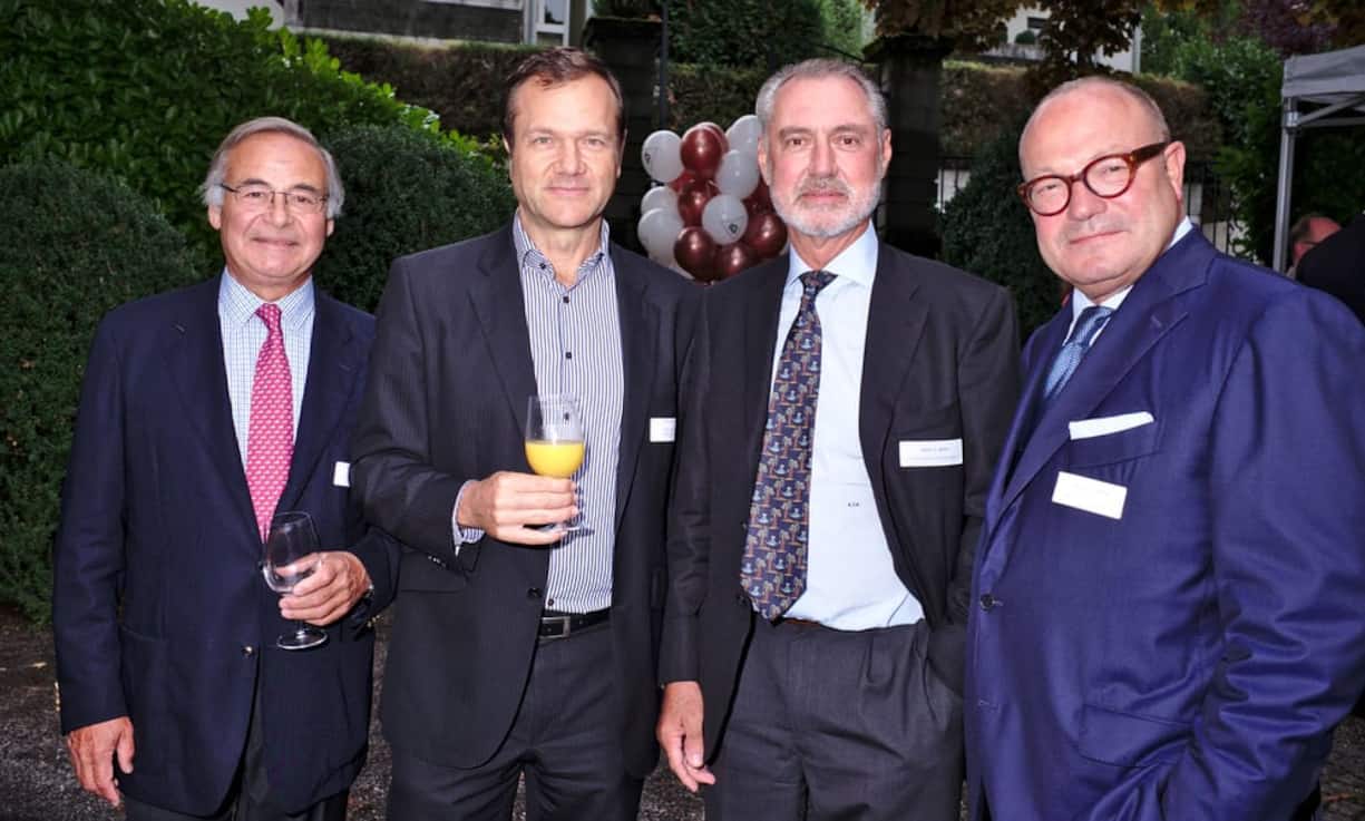 Andreas W. Keller, Präsident & Delegierter des Verwaltungsrates, Diethelm Keller Holding AG;
Manuel Ebner, CEO, Merrill Lynch Capital Markets;
Adrian T. Keller, Vice Chairman, Diethelm Keller Holding AG;
Andreas G. Schmid, Unternehmer, Büro Andreas Schmid