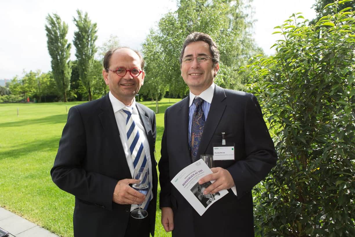 Helmut Braun, Dieter Kissel Stiftung; Ricardo Morote, Generalkonsul von Peru in Zürich