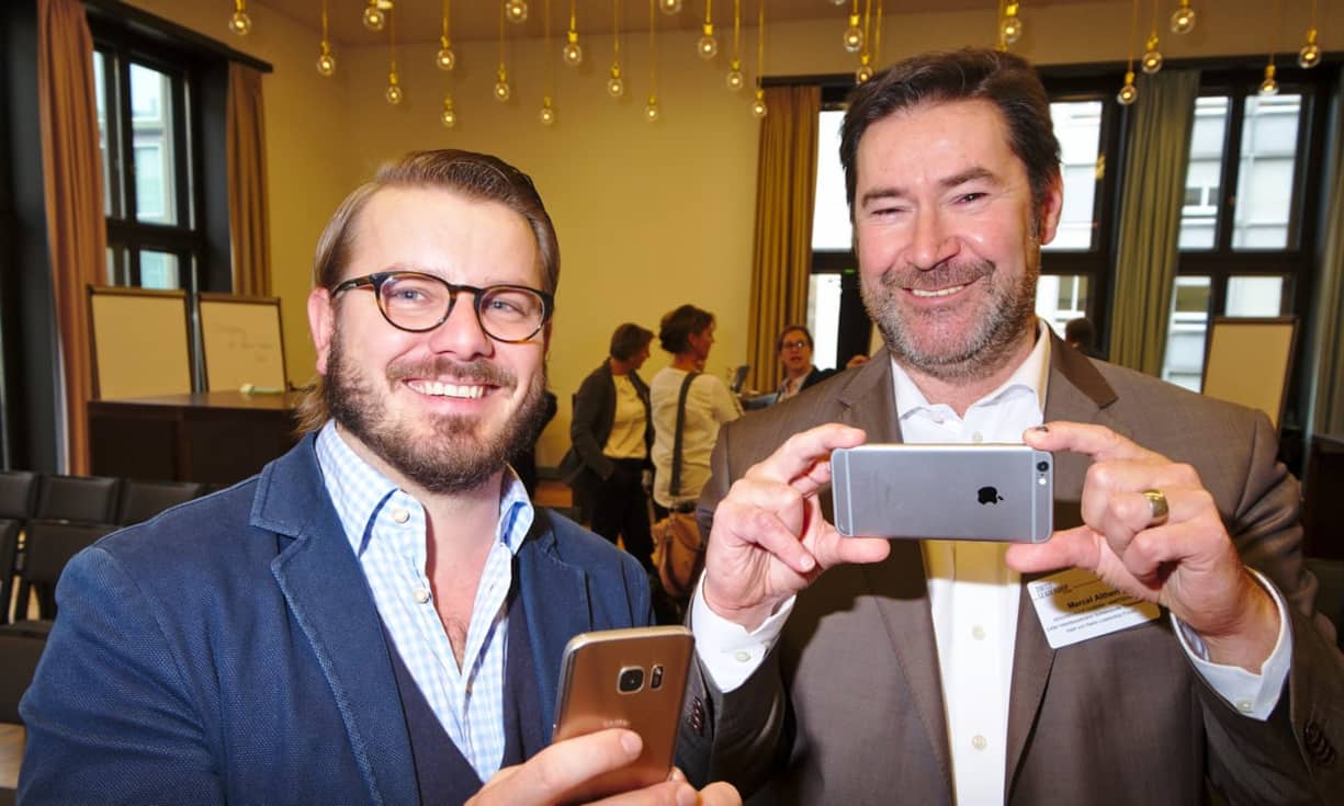 Florian Wieser, Founder & CEO, The Relevent Collective;
Marcel Altherr, Leiter Interdisziplinärer Schwerpunkt «Datenwelten», Hochschule Luzern - Wirtschaft