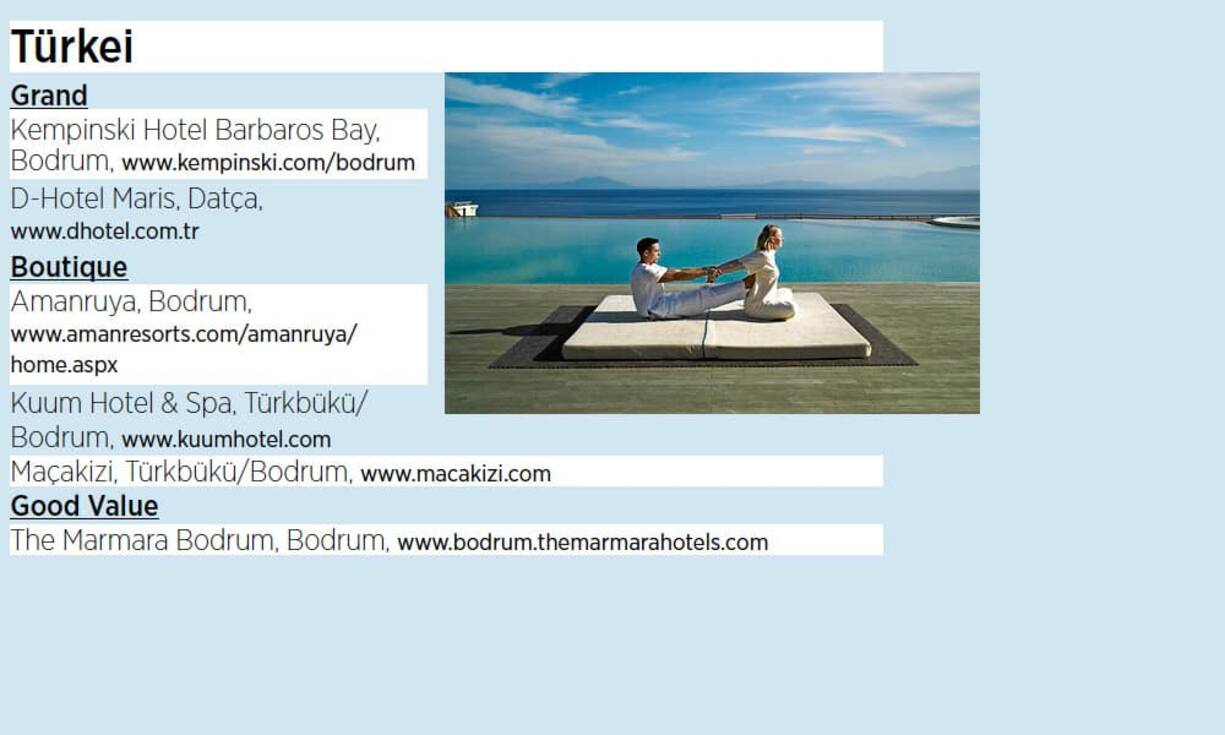 Kempinski Barbaros Bay, Bodrum