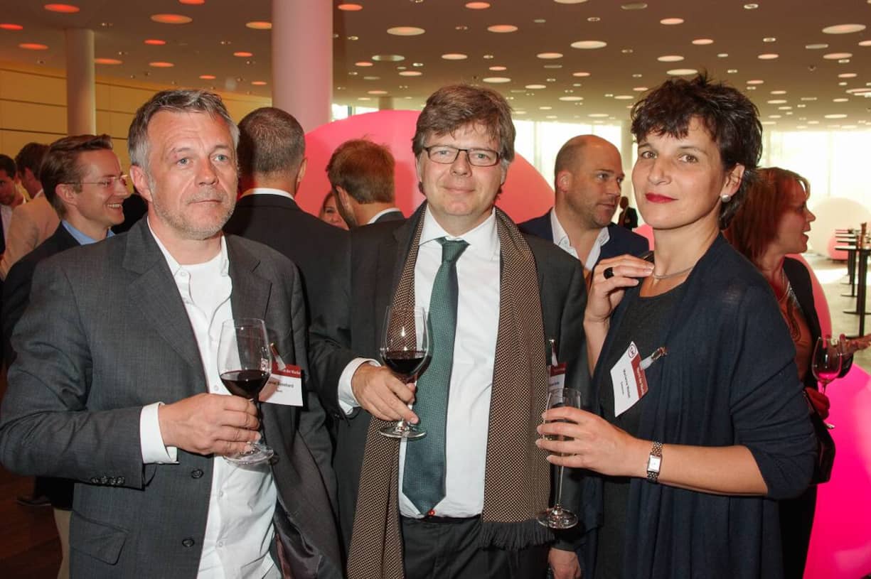 Daniel Bosshard, Spool; Michael Gerber, Valencia Kommunikation; Marianne Weibel, swisscom.