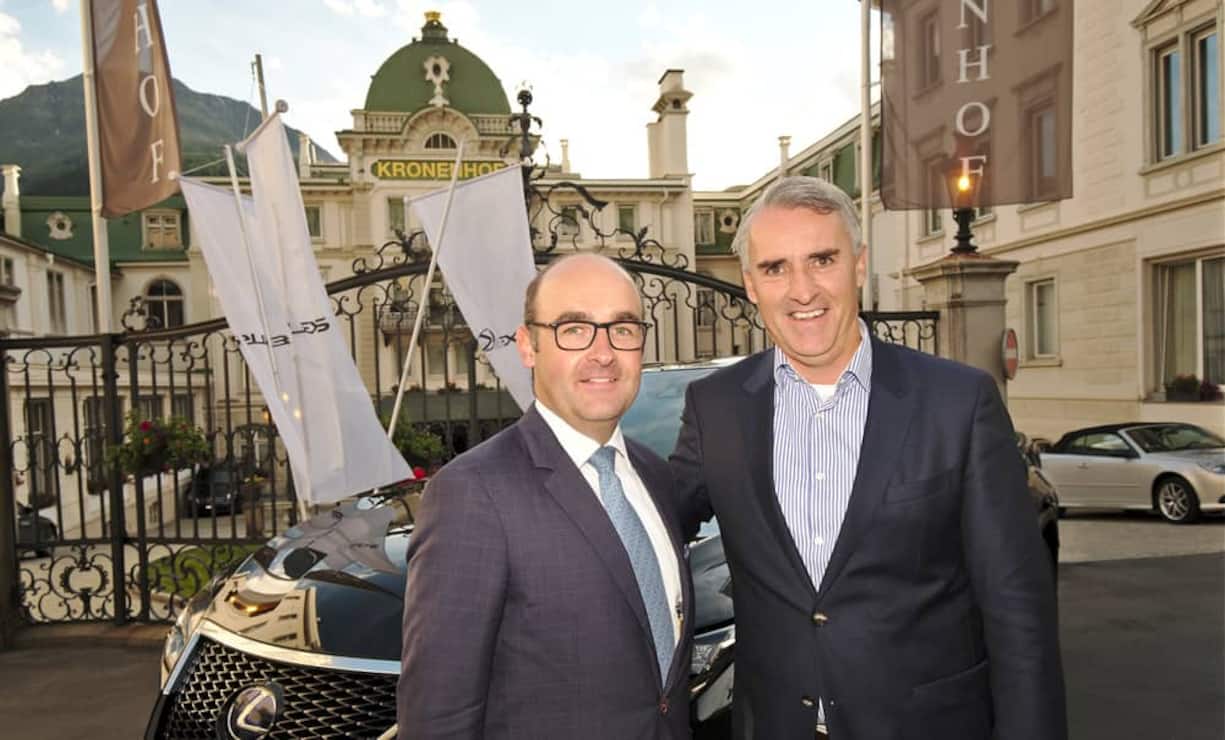 Gastgeber & Sponsor
Marc Eichenberger, Managing Director, Grand Hotel Kronenhof Pontresina;
Christian Wellauer, Markenchef LexusBilder: Markus Senn