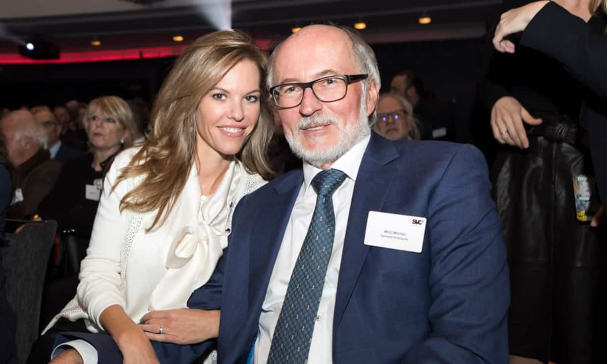 Katja Michel; Willi Michel, Gründer von Ypsomed Holding AG