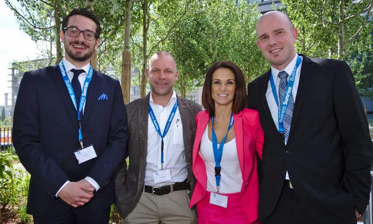 Maurin Egler, Consultant, Synpulse Schweiz AG;
Samuel Wyssen, CEO, Wyssen Avalanche Control AG;
Beatrice Lessi, Co-Founder, Ask The Monsters;
Thomas Schaffner, Associate Partner, Synpulse Schweiz AG