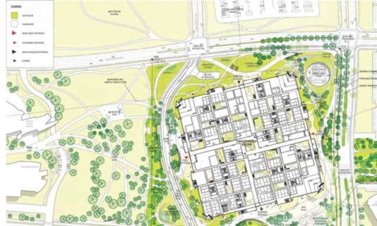 Diese Karte zeigt das Bauvorhaben.Bilder: Google