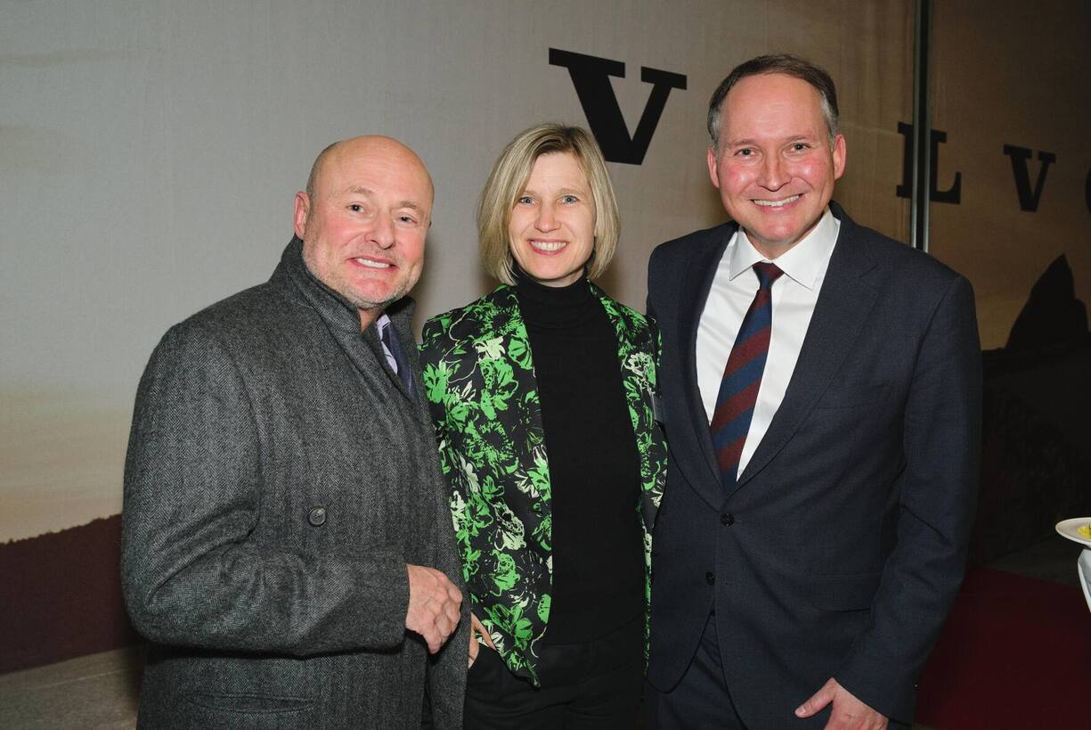 Georges Kern, Breitling SA; Tanja Hollenstein, Riverside AG; Simon Michel