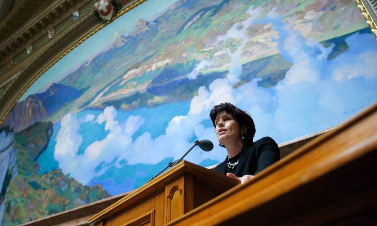 Bekämpft wird die Initiative an vorderster Front von Bundesrätin Doris Leuthard…